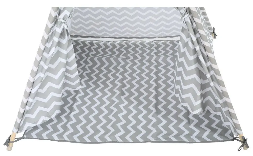 Cort pentru copii Mobhaus Etent (Gray/White) - 4