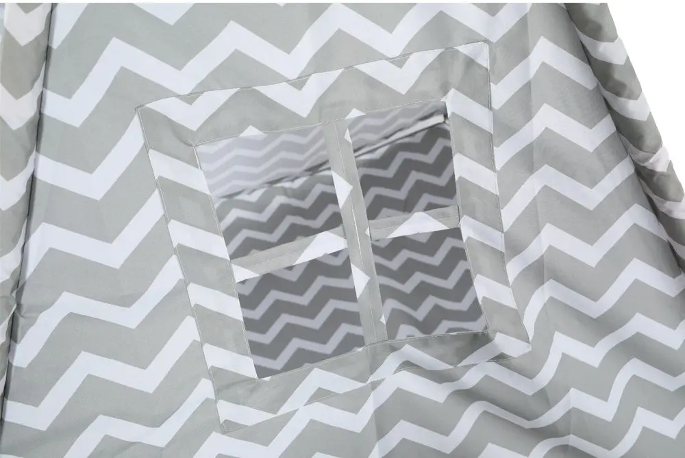 Cort pentru copii Mobhaus Etent (Gray/White) - 5