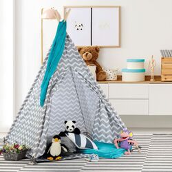 Cort pentru copii Mobhaus Etent (Gray/White) Thumb