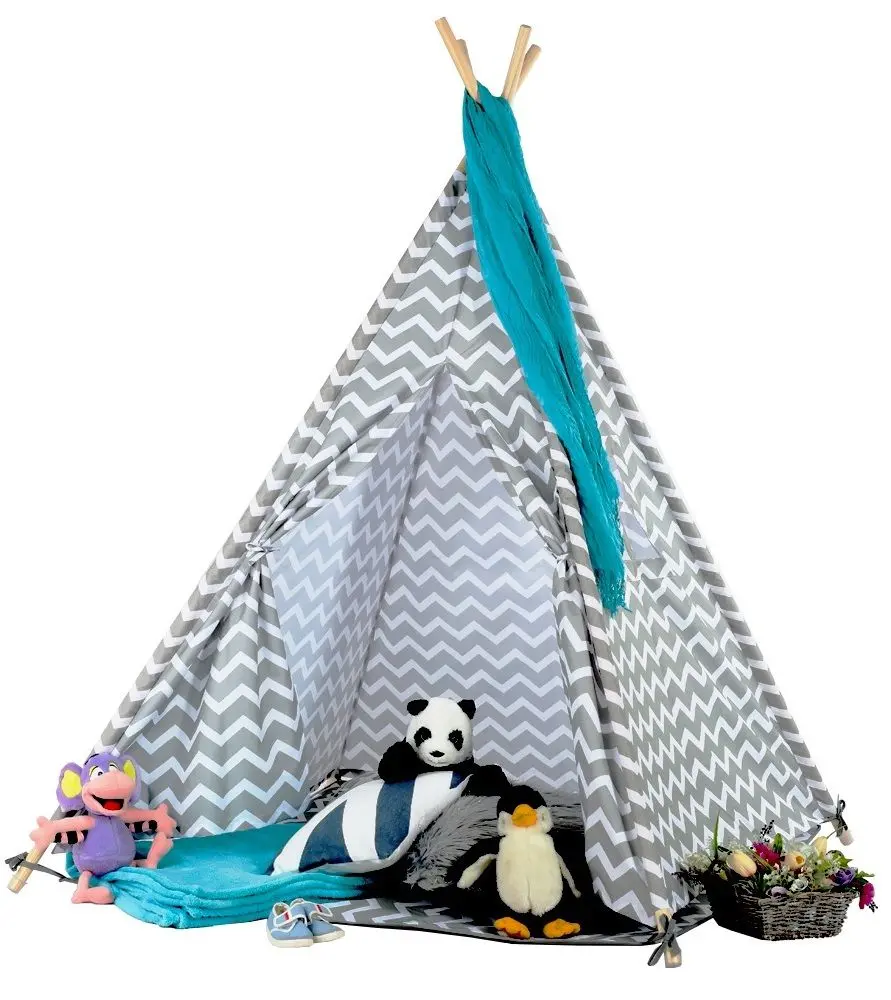 Cort pentru copii Mobhaus Etent (Gray/White)