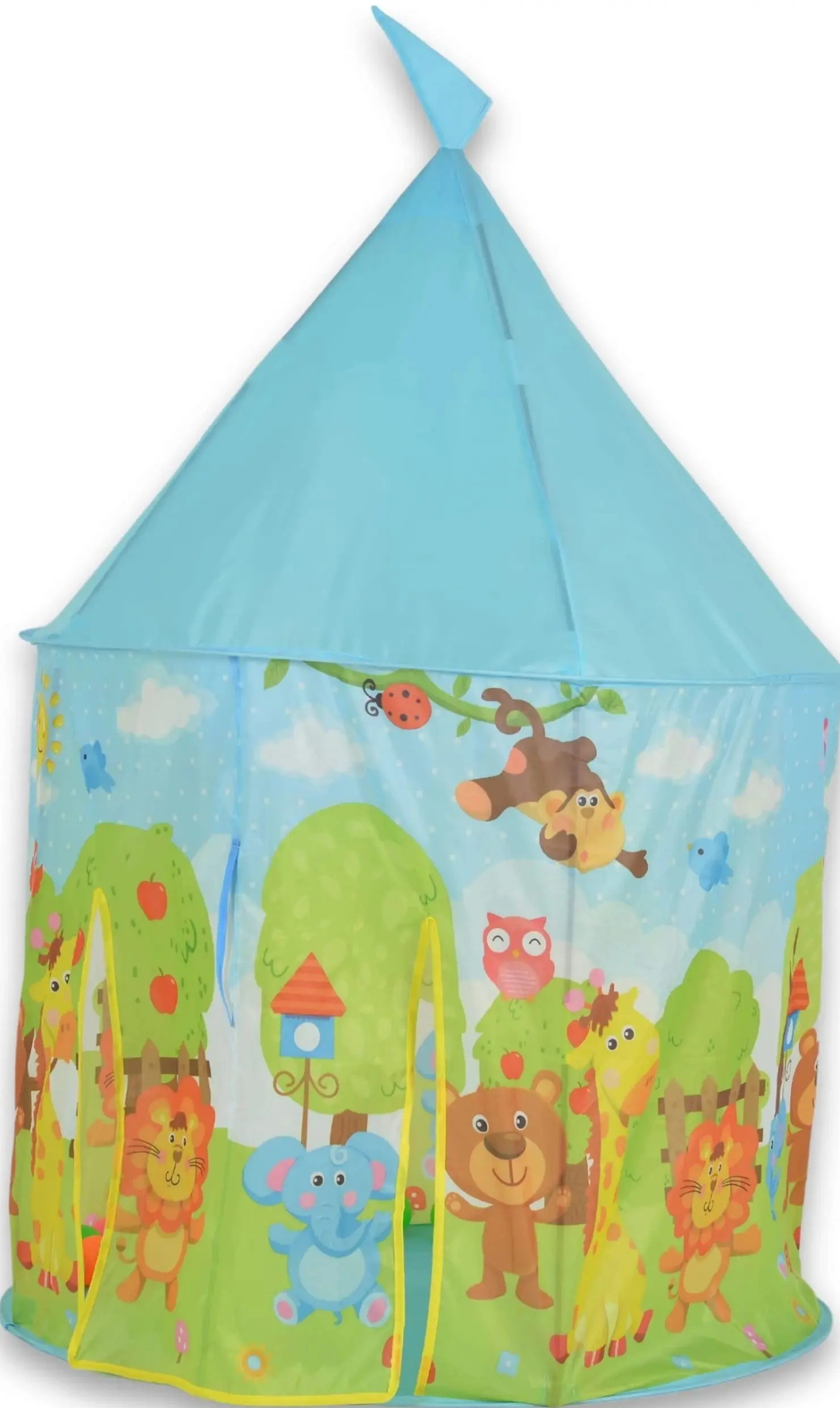 Cort pentru copii cu bile Moni Yurt (Blue) - 2
