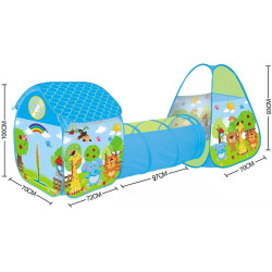 Cort cu tunel Moni Zoo 995-5007B (Multicolor) Thumb