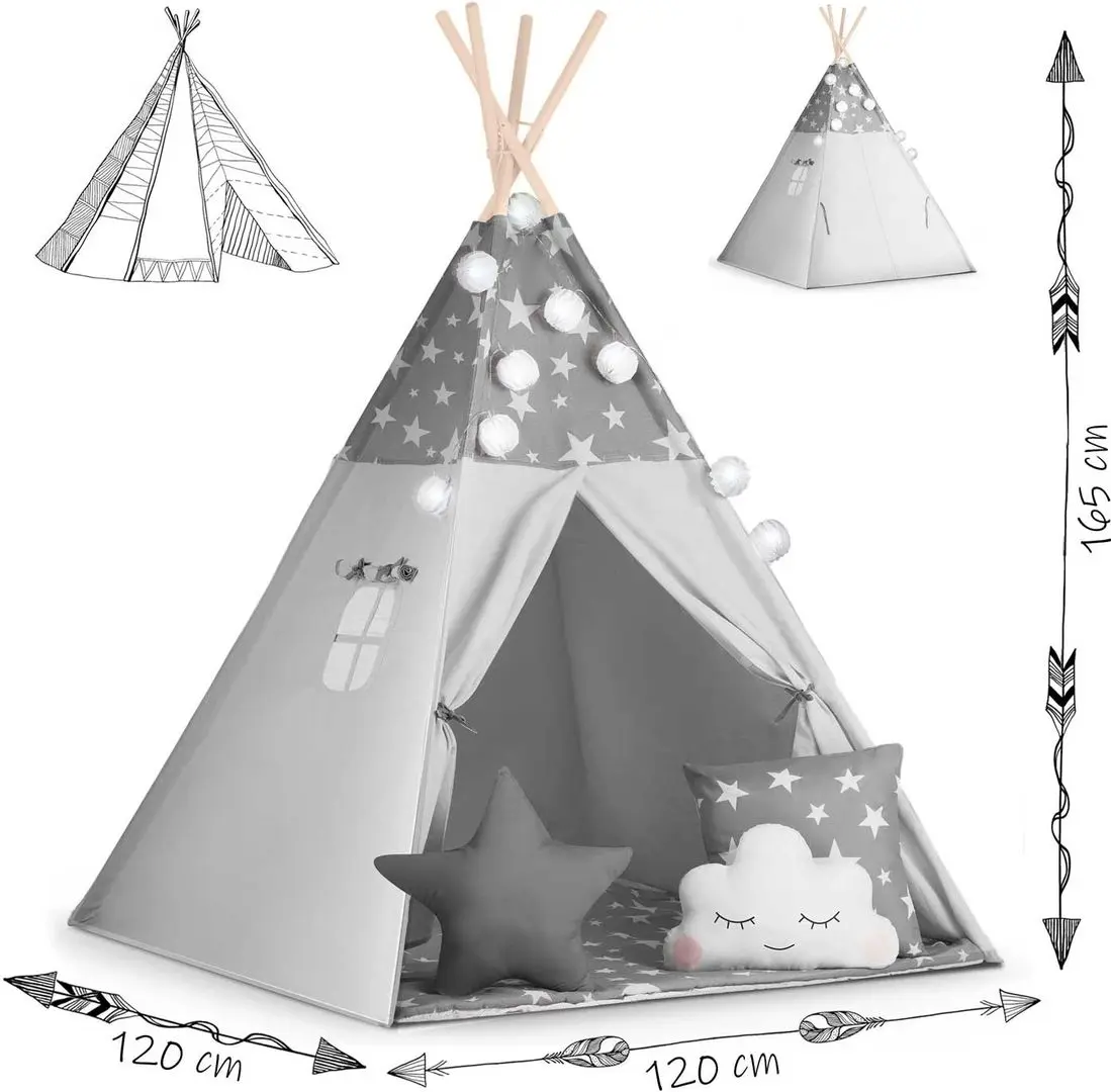 Палатка детская Nukido 740020 (Gray)