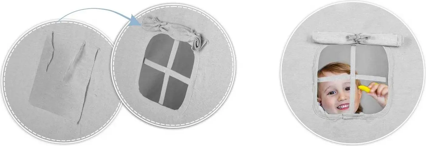 Палатка детская Nukido 740020 (Gray)