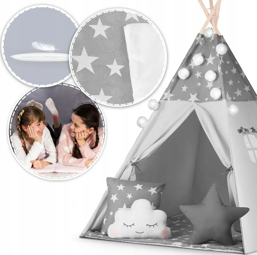 Палатка детская Nukido 740020 (Gray)