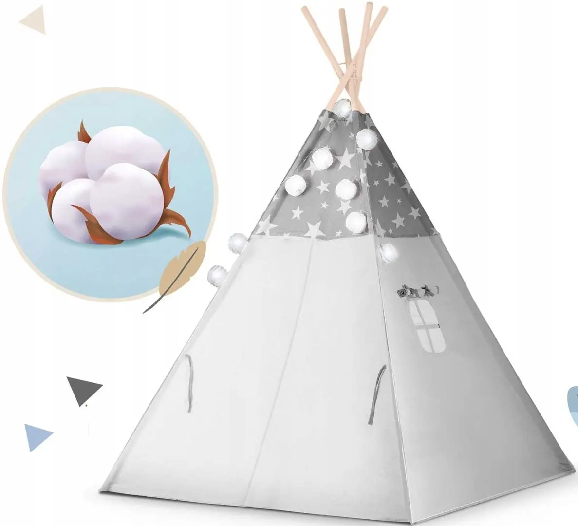 Палатка детская Nukido 740020 (Gray)