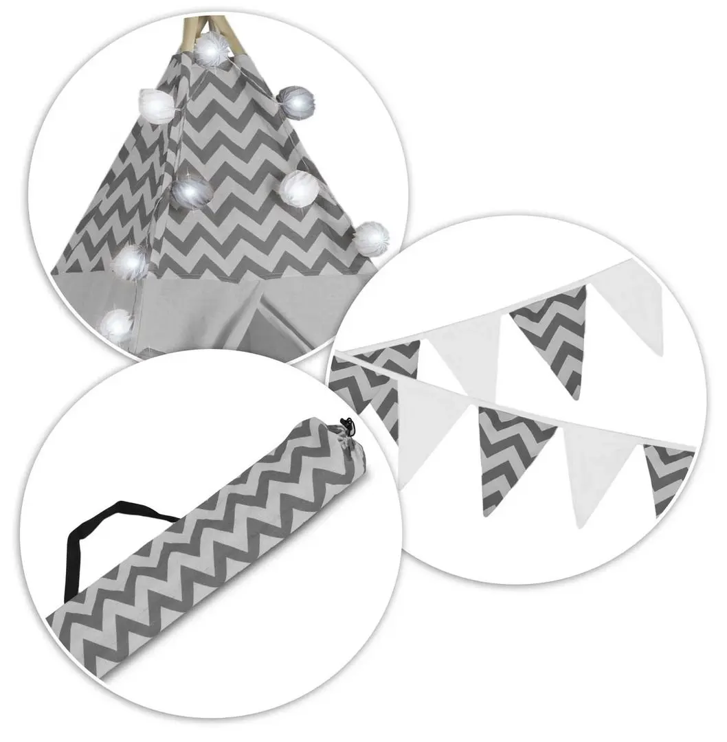 Cort pentru copii Nukido 740021 (Gray)