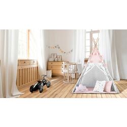 Cort pentru copii Nukido 740022 (Pink/White) Thumb