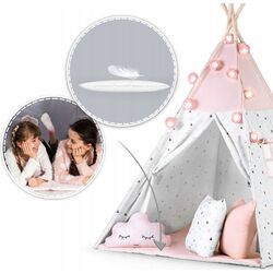 Cort pentru copii Nukido 740022 (Pink/White) Thumb