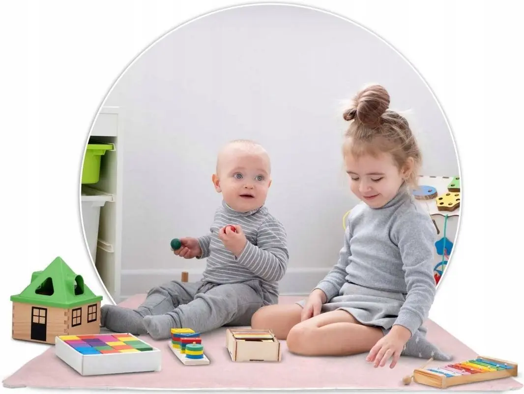 Cort pentru copii Nukido 740022 (Pink/White)