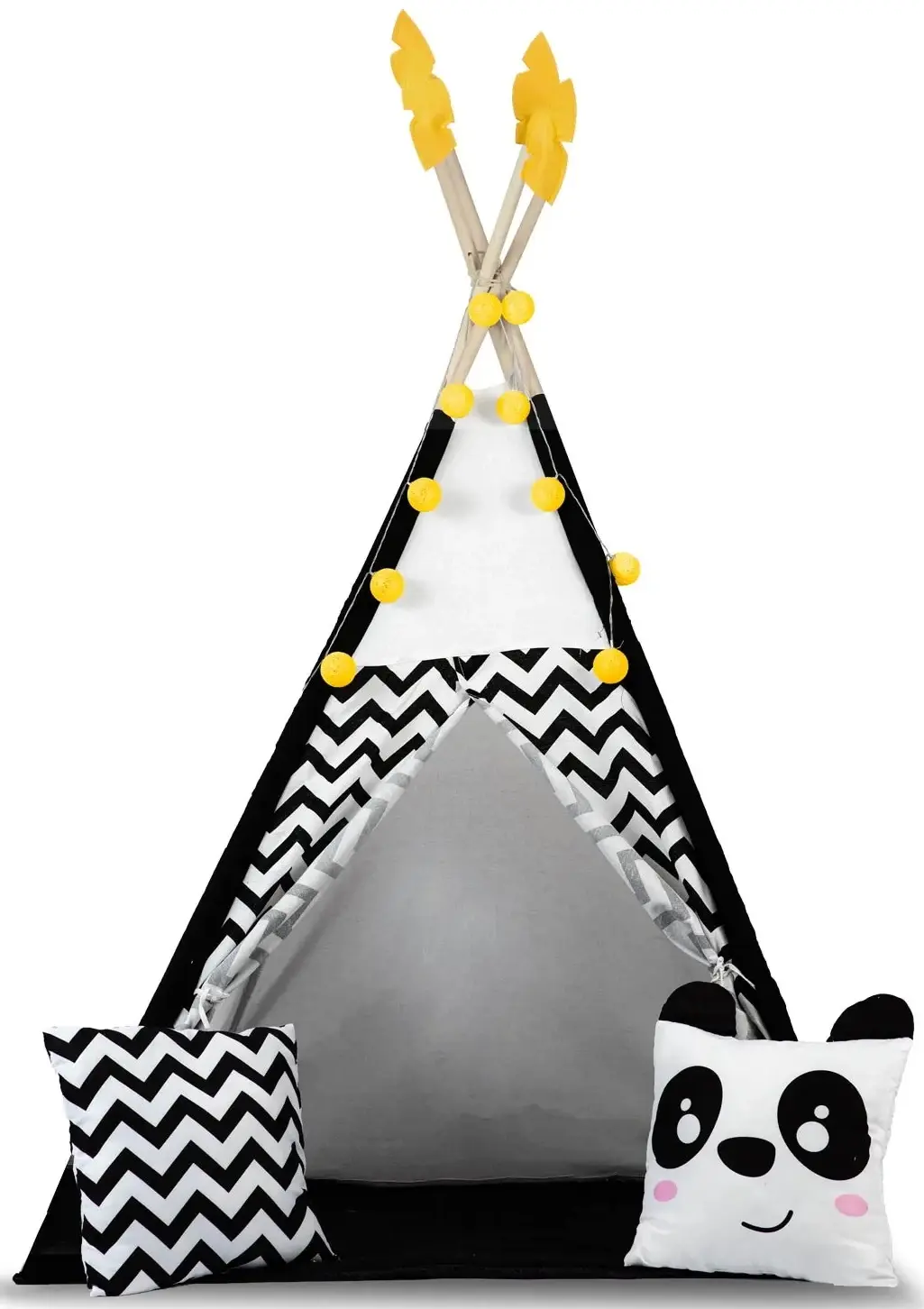 Палатка детская Nukido 740025 (Black/White) - 11