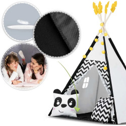 Палатка детская Nukido 740025 (Black/White) Thumb