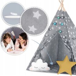 Палатка детская Nukido 740120 (Gray) Thumb