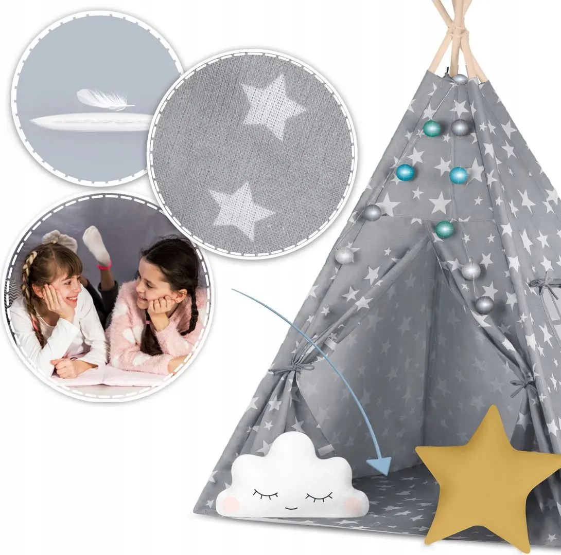 Палатка детская Nukido 740120 (Gray)