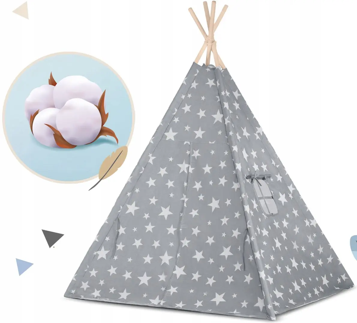 Палатка детская Nukido 740120 (Gray)