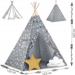 Палатка детская Nukido 740120 (Gray) Thumb