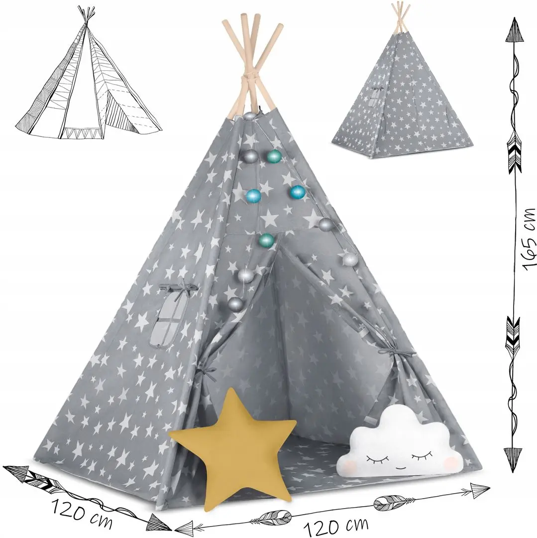 Палатка детская Nukido 740120 (Gray)