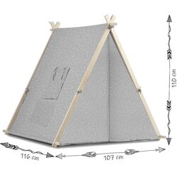 Cort pentru copii Nukido 740521 (Gray) Thumb