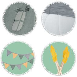 Cort pentru copii Nukido NK-406 (Green) Thumb