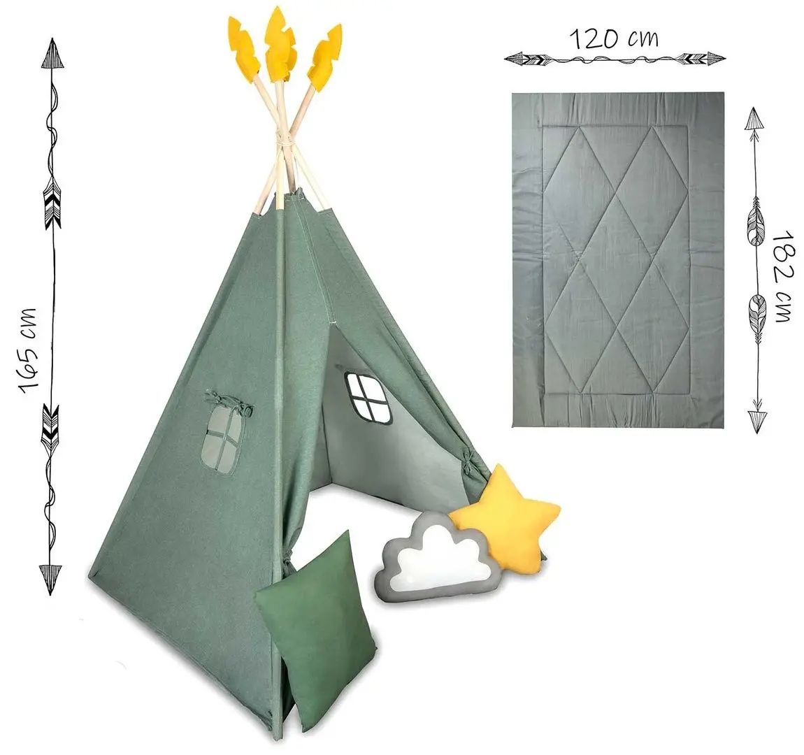 Cort pentru copii Nukido NK-406 (Green)