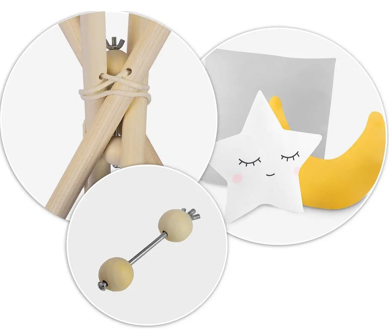 Cort pentru copii Nukido NK-406 (Light Grey)