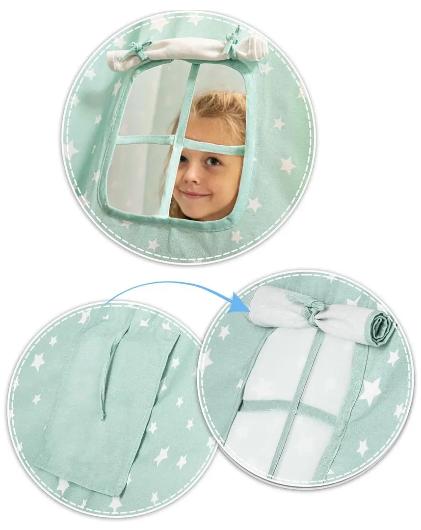 Cort pentru copii Nukido Star 740024 (Mint)