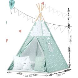 Cort pentru copii Nukido Star 740024 (Mint) Thumb