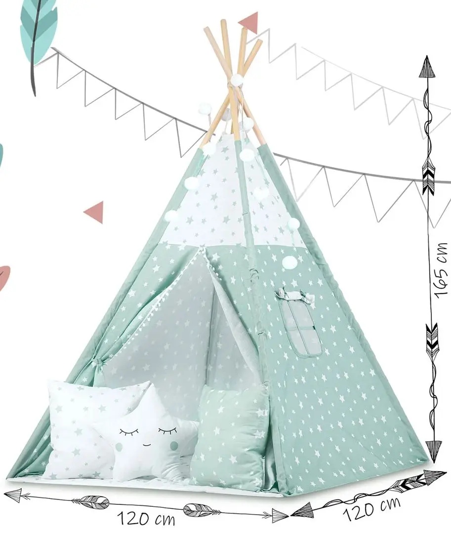 Cort pentru copii Nukido Star 740024 (Mint)