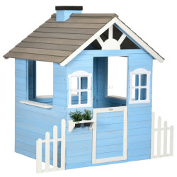 Игровой домик Outsunny 345-025V00BU (Blue)