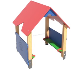 Casuta de joaca PlayPark DB-012 (Multicolore)