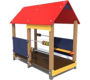 Casuta de joaca PlayPark DB-314 (Multicolore)