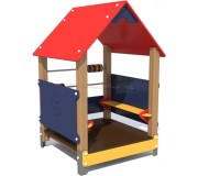 Casuta de joaca PlayPark DB-014 (Multicolore)