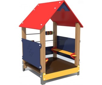 Casuta de joaca PlayPark DB-014 (Multicolore)