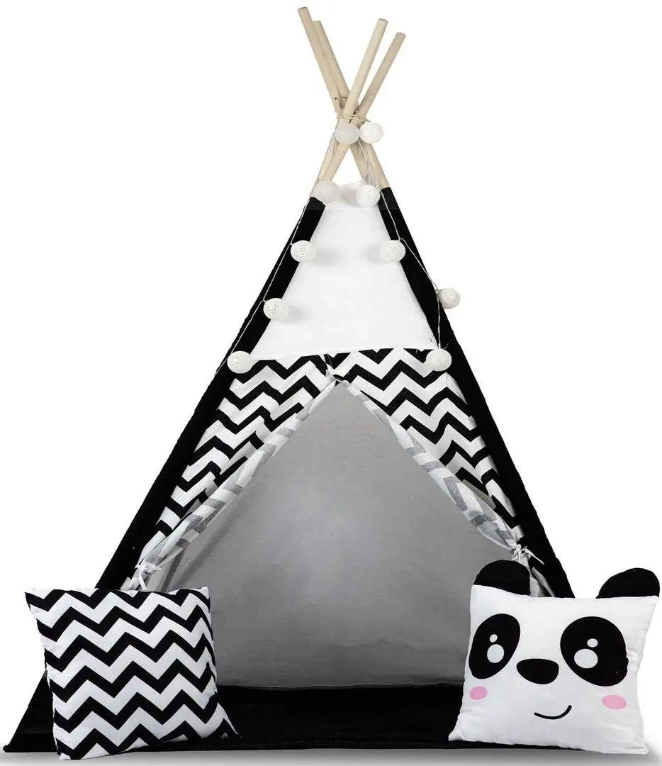 Cort pentru copii Ricokids 740005 (White/Black)
