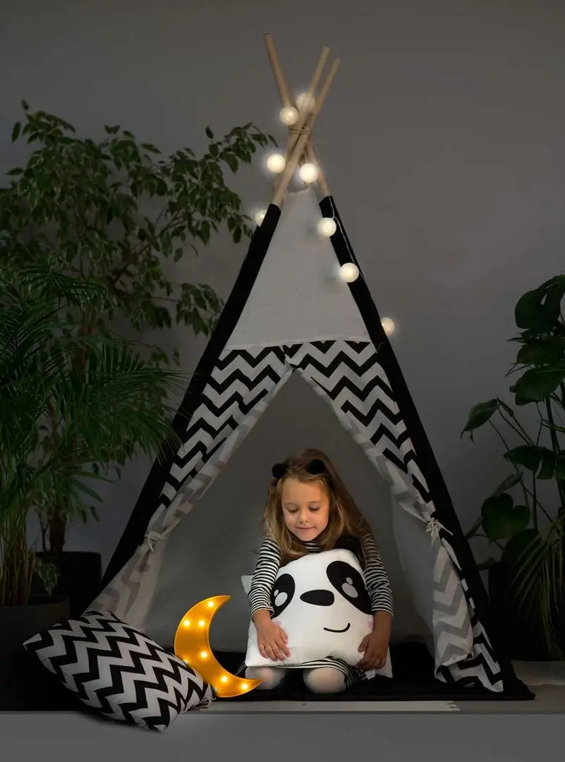 Cort pentru copii Ricokids 740005 (White/Black)