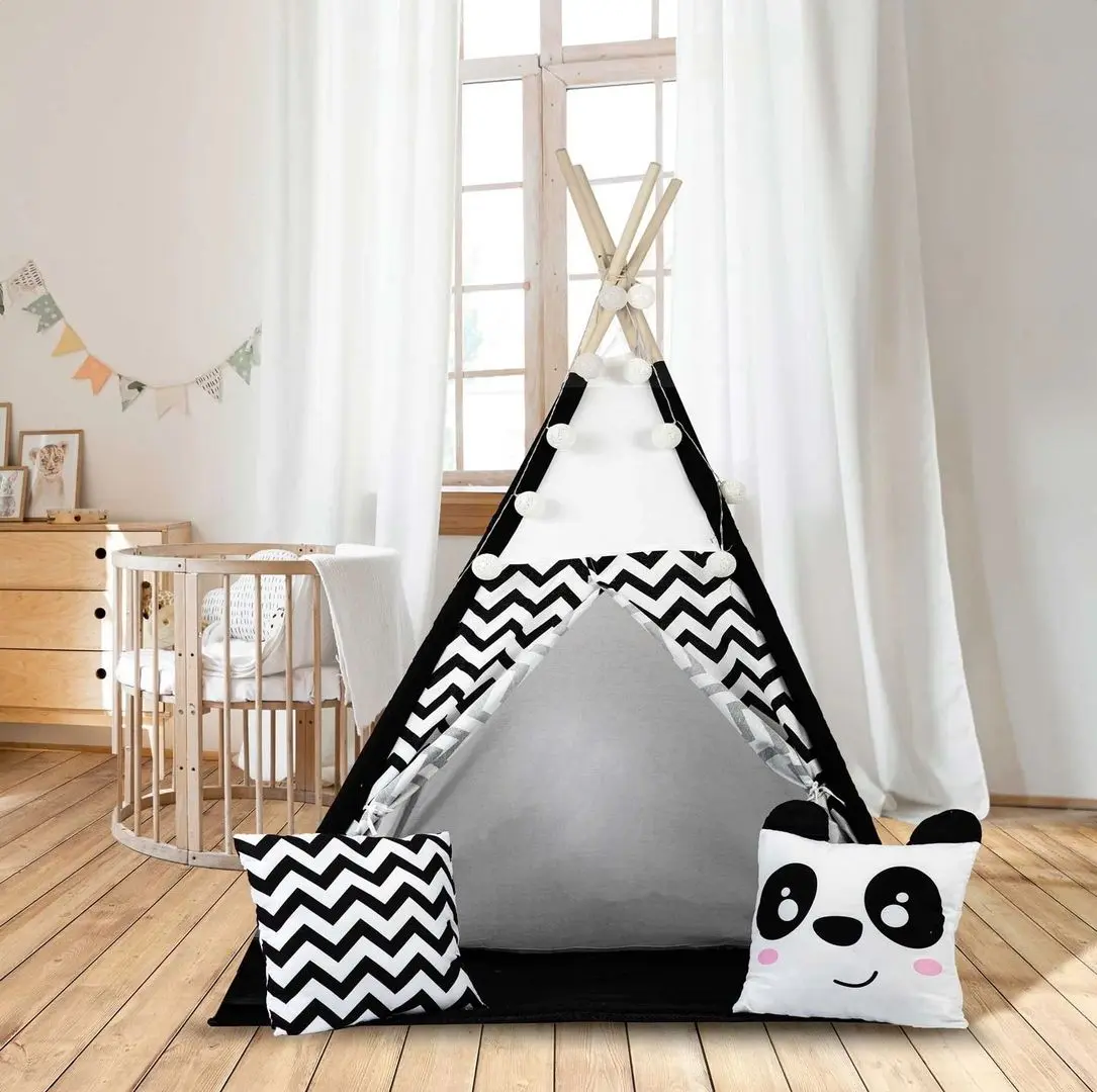 Cort pentru copii Ricokids 740005 (White/Black)
