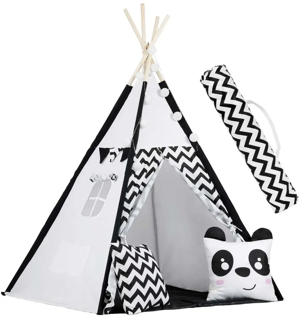 Cort pentru copii Ricokids 740005 (White/Black)