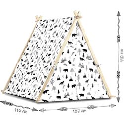 Cort pentru copii Ricokids 740500 (White) Thumb