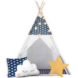 Cort pentru copii Ricokids Nukido (Dark Blue/White) Thumb