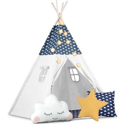 Cort pentru copii Ricokids Nukido (Dark Blue/White)
