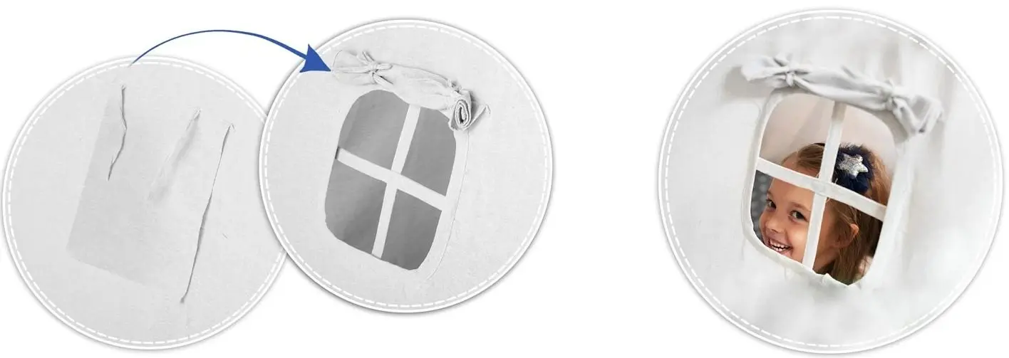 Cort pentru copii Ricokids Nukido (Dark Blue/White)