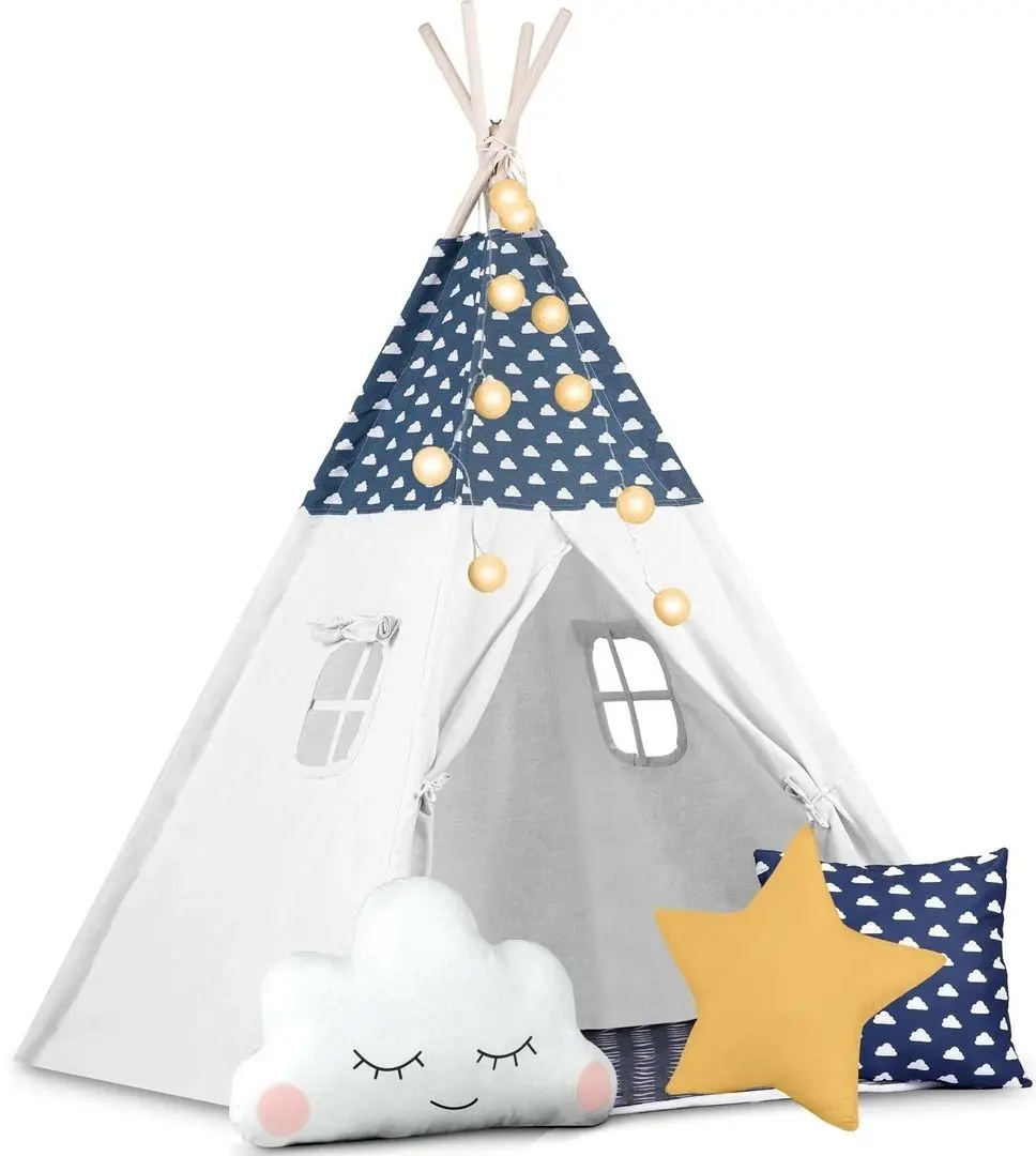 Cort pentru copii Ricokids Nukido (Dark Blue/White)