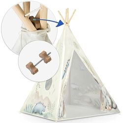 Cort pentru copii Ricokids Nukido Dino (Biege) Thumb