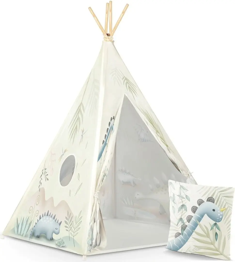 Cort pentru copii Ricokids Nukido Dino (Biege)