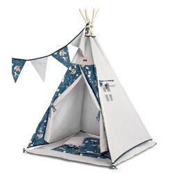 Cort de joaca Sensillo Tipi Meadow (Blue)