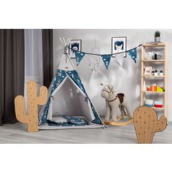 Cort de joaca Sensillo Tipi Meadow (Blue) Thumb