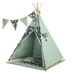 Cort de joaca Sensillo Tipi Meadow (Green)