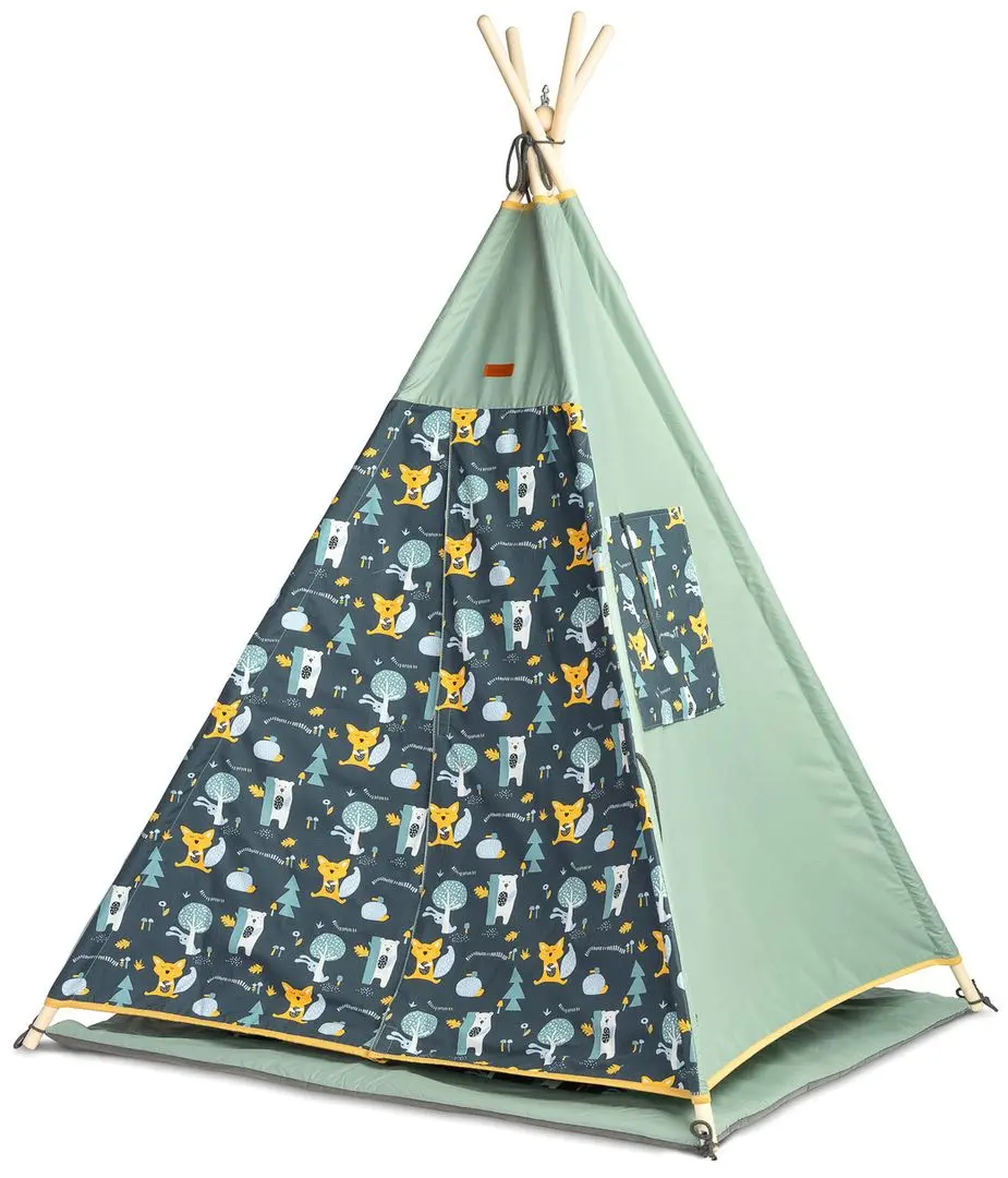 Cort pentru copii Sensillo Teepee Tent (Green)
