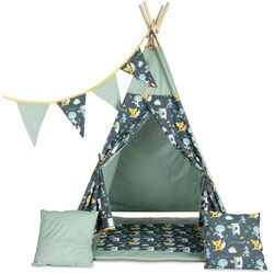 Cort pentru copii Sensillo Teepee Tent (Green) Thumb