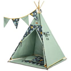 Cort pentru copii Sensillo Teepee Tent (Green)